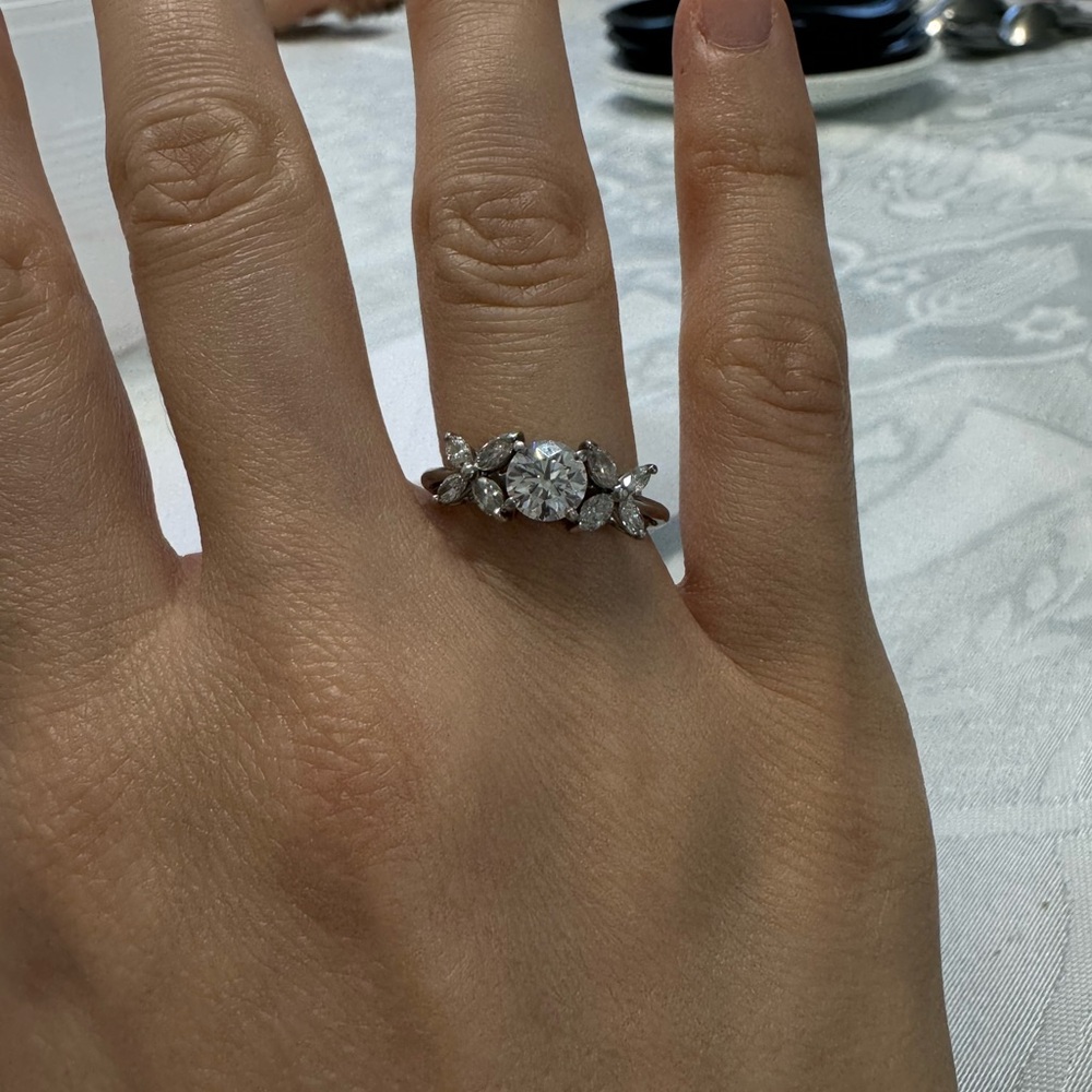Vintage Tiffany & Co. Victoria Diamond Ring - Picture 5 of 7